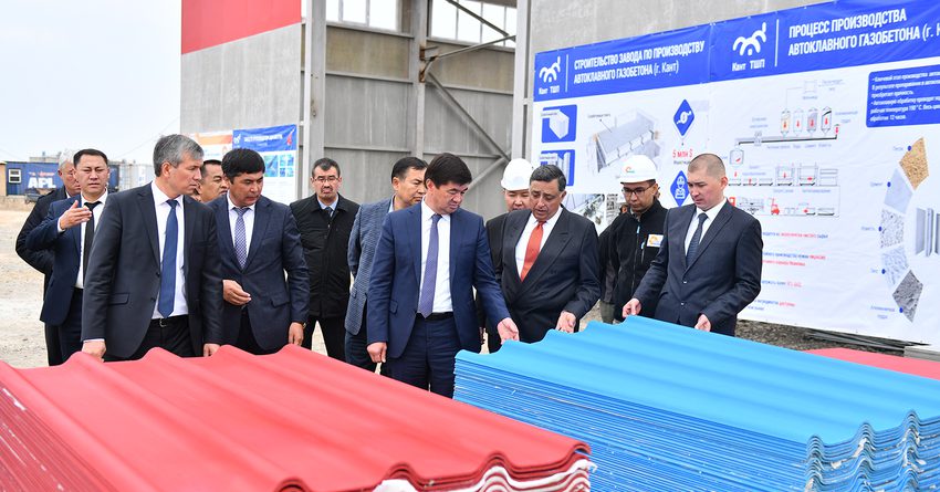 В 2020 году в Кызыл-Кие заработает шиферный завод