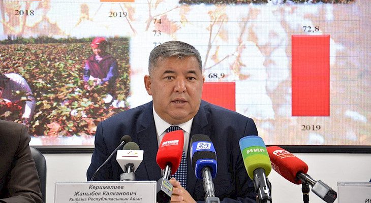 Кыргызстанда айыл чарба продукцияларынын тышкы соода жүгүртүүсү $660,1 млн түздү