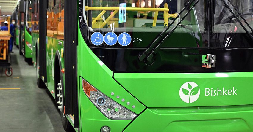 Бишкекке жыл аягында дагы 100 жаңы автобус келет