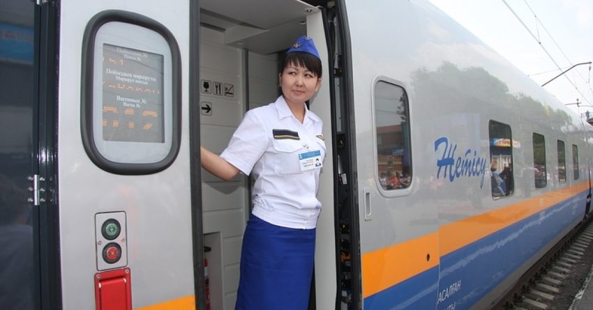 В РК пассажирские железнодорожные перевозки в апреле сократились в шесть раз