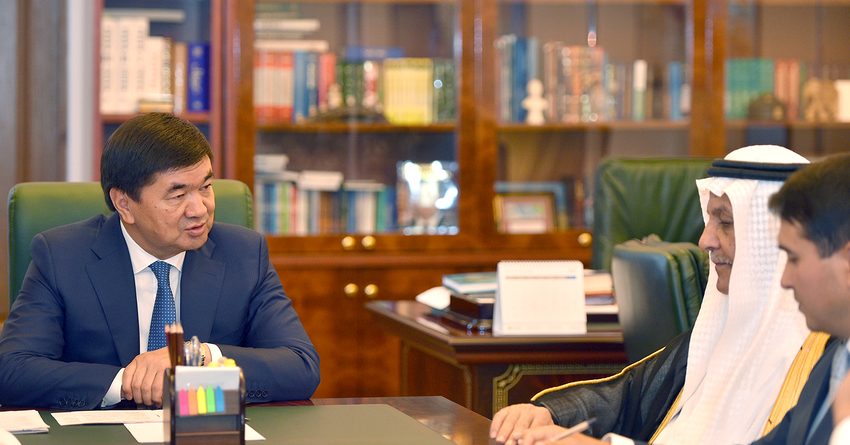 Премьер-министр КР встретился с представителем Саудовского фонда развития
