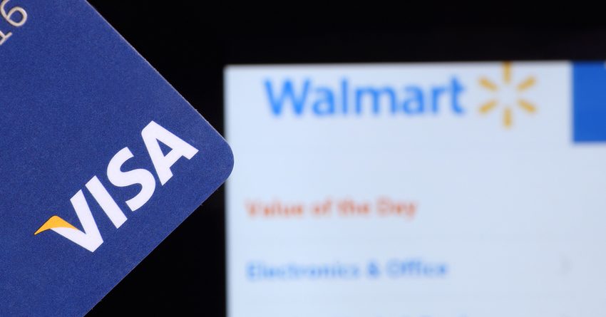 Walmart отказался от работы с картами Visa в Канаде