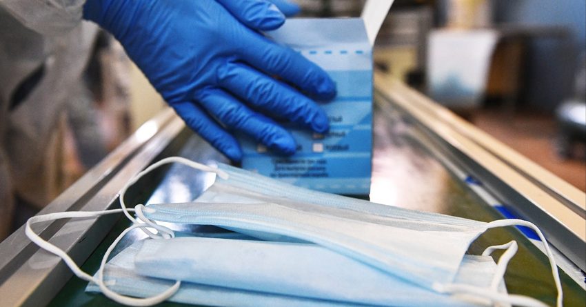 В Чуйской области работают 29 цехов по производству медицинских масок