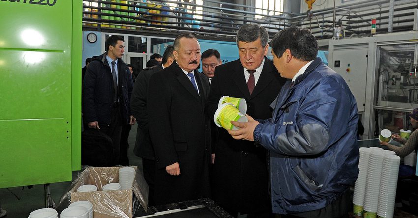 На СЭЗ Бишкек за год произведено товаров почти на 5.7 млрд сомов