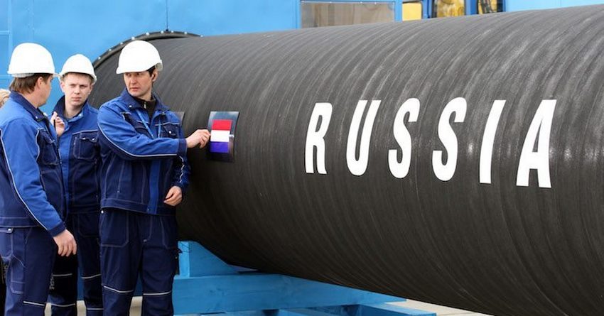 В 2016 году доходы России от экспорта газа упали почти на 29%