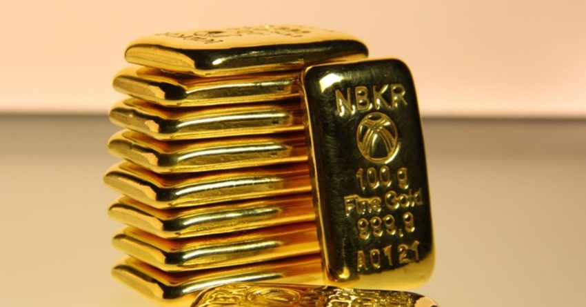 Золото НБ КР подорожало на 130 сомов