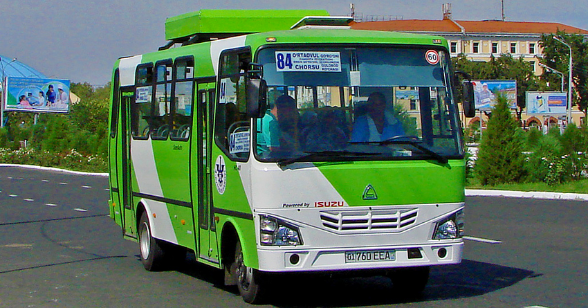 В КР поставят 350 экологичных автобусов узбекского производства