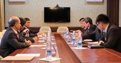 Нацэнергохолдинг и Газпром Кыргызстан обязались координировать действия по строительству сетей