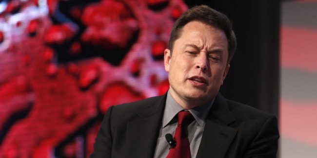 Акции Tesla упали после твита Илона Маска