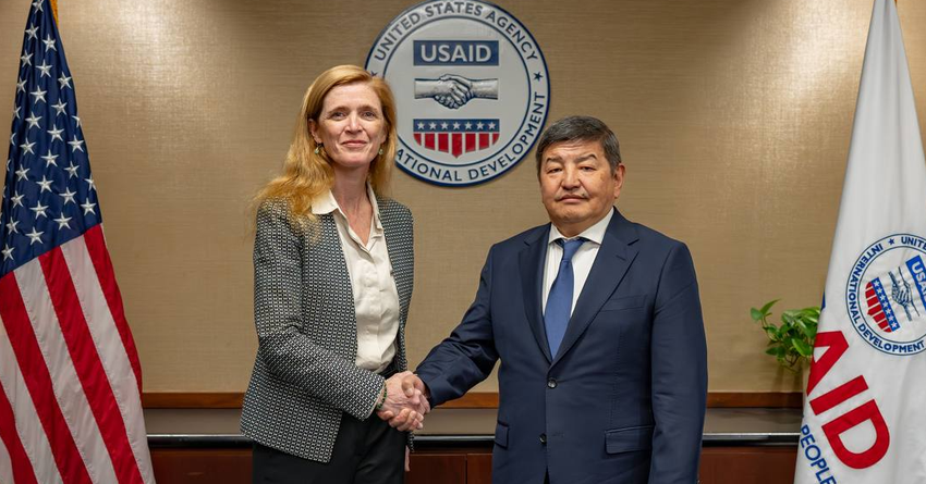 Акылбек Жапаров встретился с администратором USAID в США