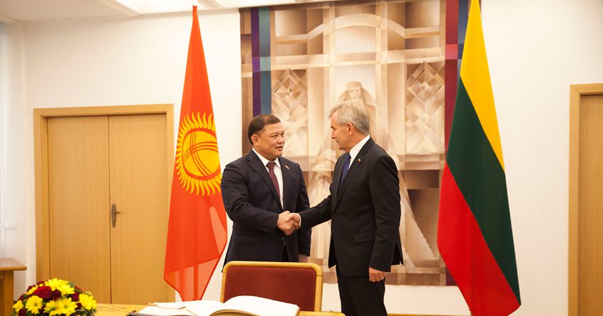 Литва готова рассмотреть все торговые предложения Кыргызстана