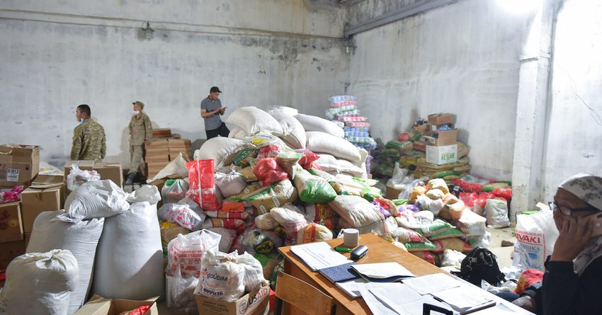 256.8 тонны гуманитарного груза доставлено в Баткенскую область