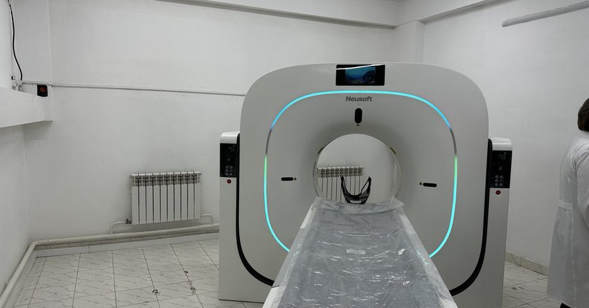 Новый центр компьютерной томографии открыли в Узгенском районе