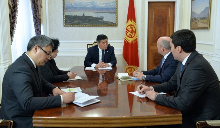Жээнбеков попросил у ЕБРР бюджетной поддержки и льготного финансирования частного сектора