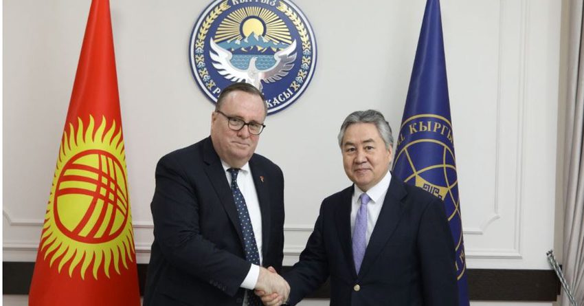 Жээнбек Кулубаев принял посла США в Кыргызстане Лесли Вигери