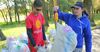 В Бишкеке собрали около 100 килограммов пластикового мусора в рамках акции