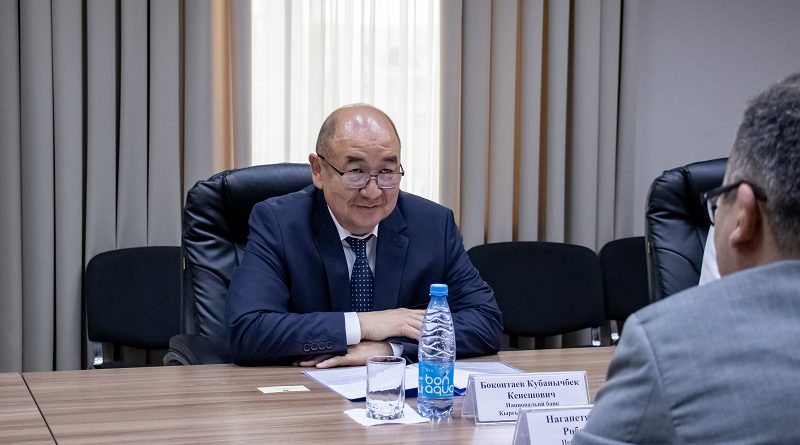 Боконтаев встретился с представителями Центробанков Армении и Узбекистана