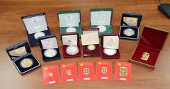В НБКР подведены итоги аукциона коллекционных монет и золотых слитков