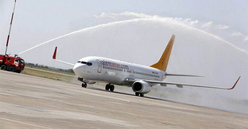 Авиакомпания «Эйр Манас» открыла прямой рейс в китайский Кашгар