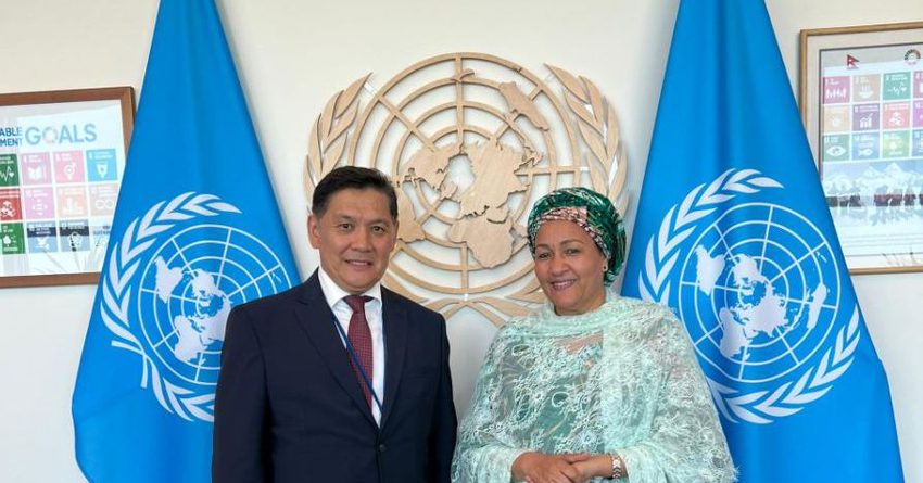 В Нью-Йорке обсудили сотрудничество Кыргызстана и ООН