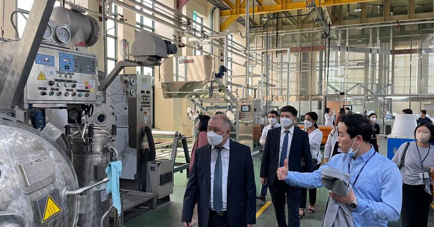 Кыргызстан и Корея намерены совместно производить текстильную продукцию