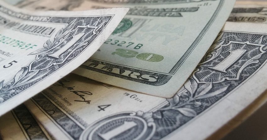 На межбанковских торгах доллар США чуть поднялся в цене
