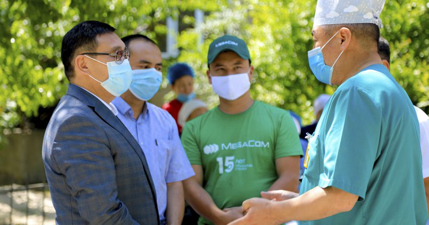 MegaCom оказал помощь больницам Баткенской области