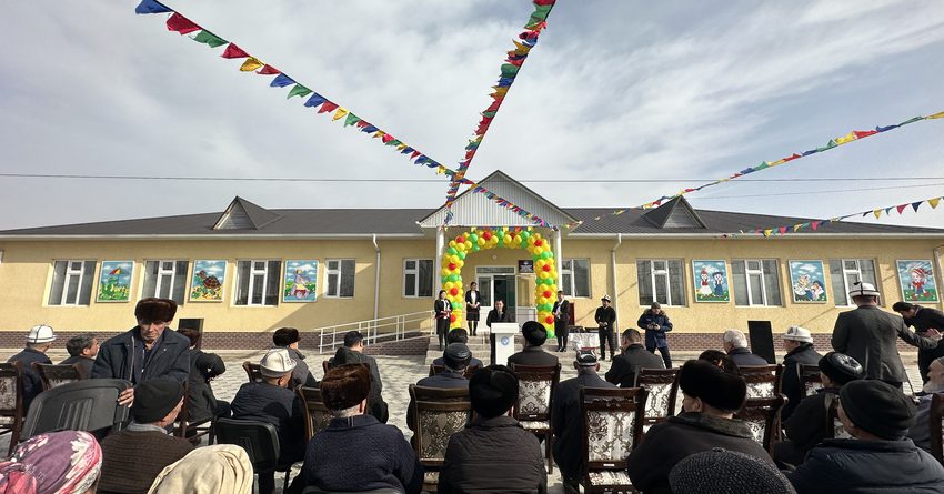 В Джалал-Абадской области открыли ряд новых социальных учреждений