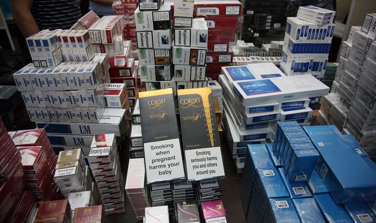 ГНС изъяла более 5 тысяч пачек сигарет без акцизных марок