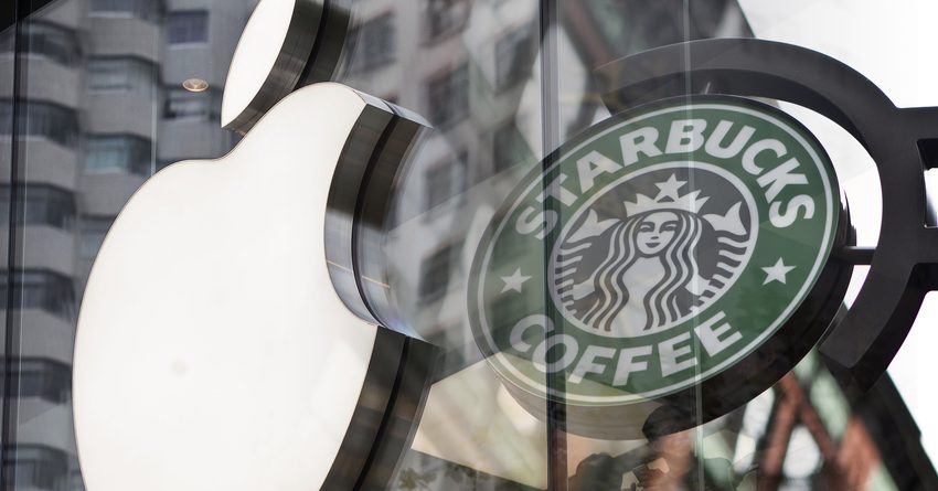 KASE  приостановит торги акциями Starbucks и Apple