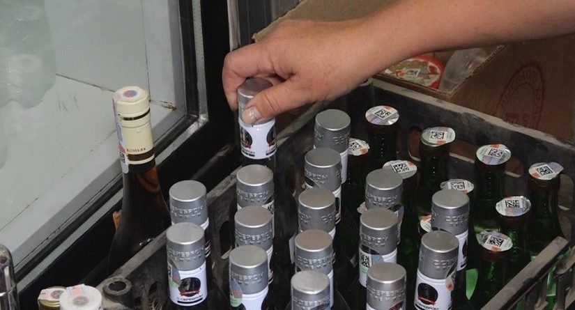 ГНС  изъяла более 262 тысяч бутылок контрафакта