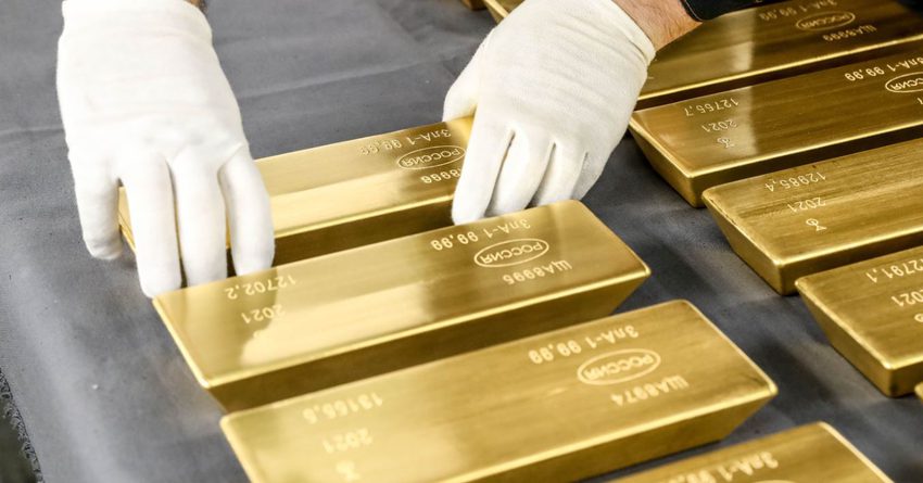 За десять месяцев Кыргызстан продал золота на $805.5 млн