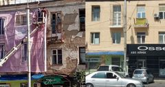 В Бишкеке отремонтировали прославившуюся во время ШОС многоэтажку
