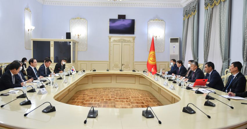Кыргызстан и Южная Корея создадут площадку для бизнес-кругов
