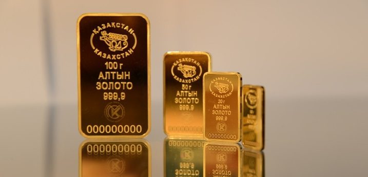 Цена золотых мерных слитков опустилась ниже 150 тысяч сомов
