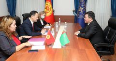 Казакбаев и посол Туркменистана обсудили вопрос поставки энергоресурсов