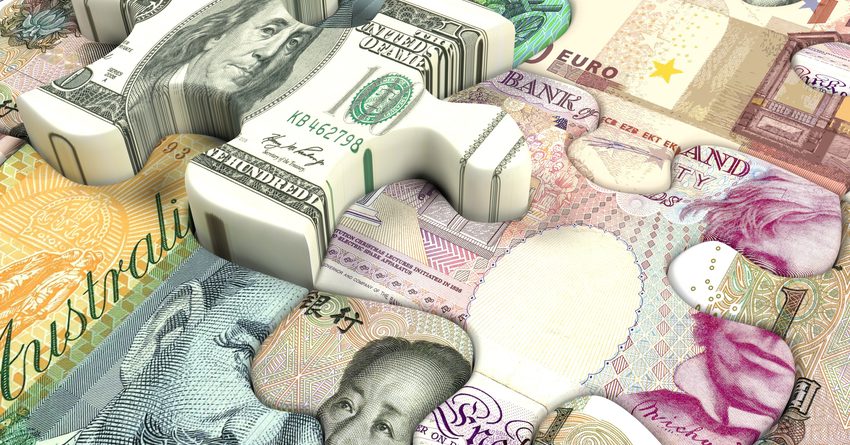 Рубль проседает к доллару и евро второй день подряд. Курс Центробанка