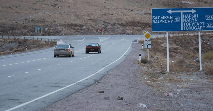 Завершена шероховатая обработка 10 км автодороги Бишкек — Торугарт