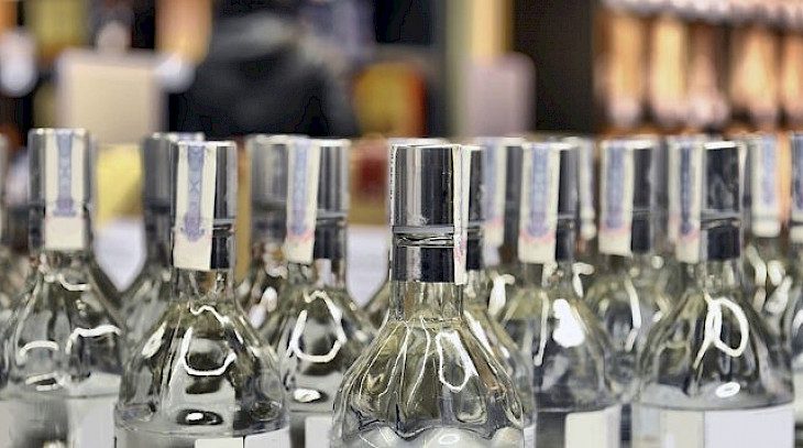 ГНС изъяла более 4 тысяч бутылок алкоголя с поддельными акцизами