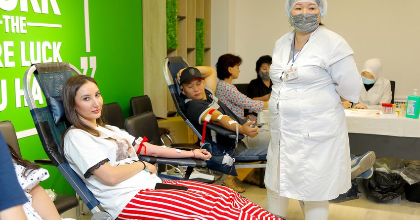 Сотрудники MegaCom сдали более 24 литров донорской крови